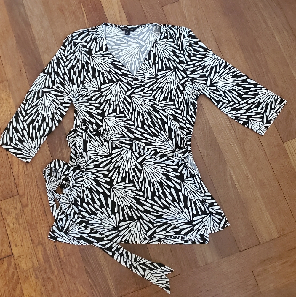 Banana Republic wrap top